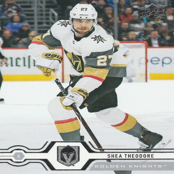 Shea Theodore - Vegas Golden Knights NHL Hockey Card Collection - Picture 3 of 3